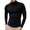 Mens Lightweight Slim Fit Turtleneck Pullover Casual Long Sleeve
