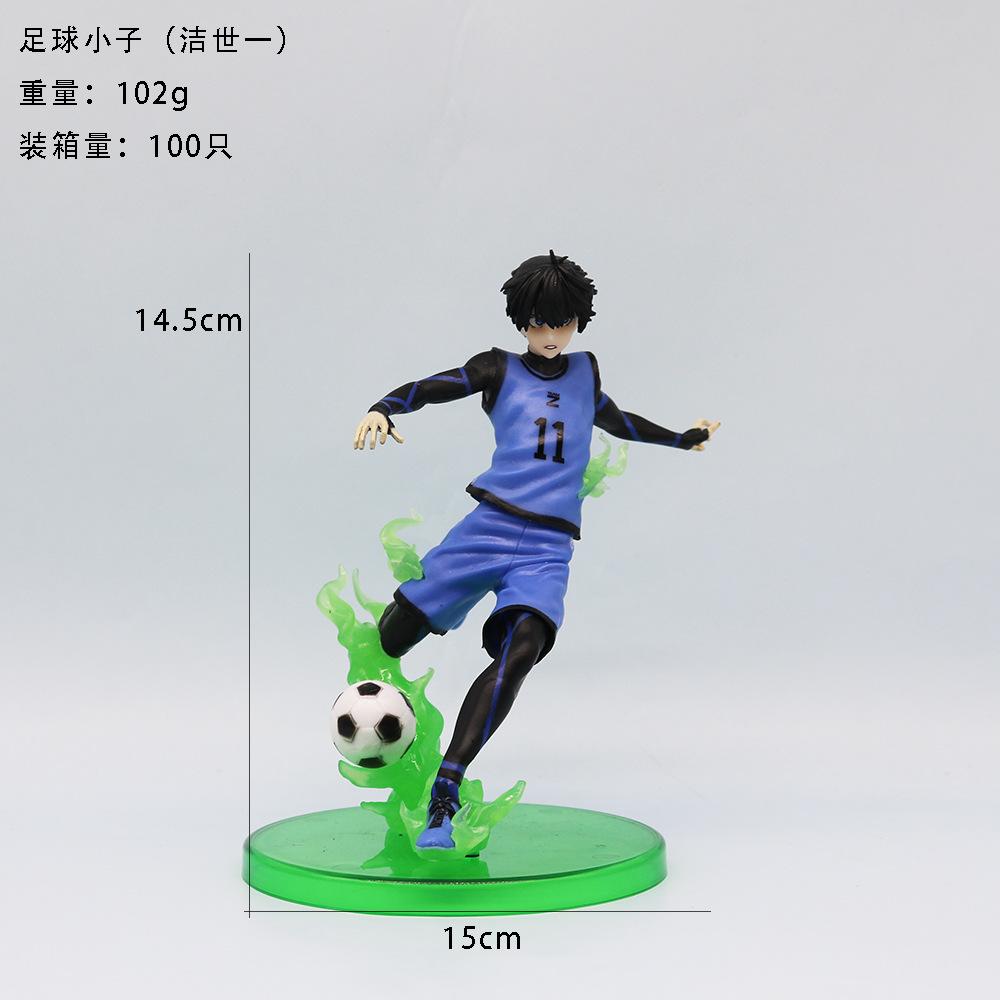 12.5CM Anime BLUE LOCK Bachira Meguru Figure Mikage Reo Forward Weapon Series Toy Doll Action Figure Nagi Seishi Figure Model