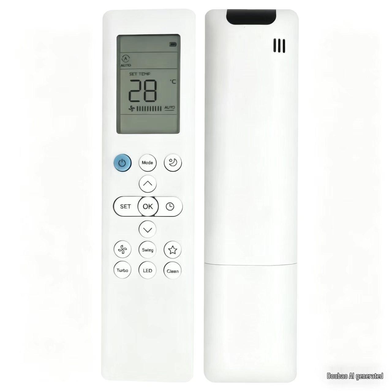 

RN10A3(B)-BGEF Remote Control for Midea Air Conditioner: Quick Heat, Fast Cooling, Fresh Air, Wall-Mounted Unit Compatibility. Jun Pavilion