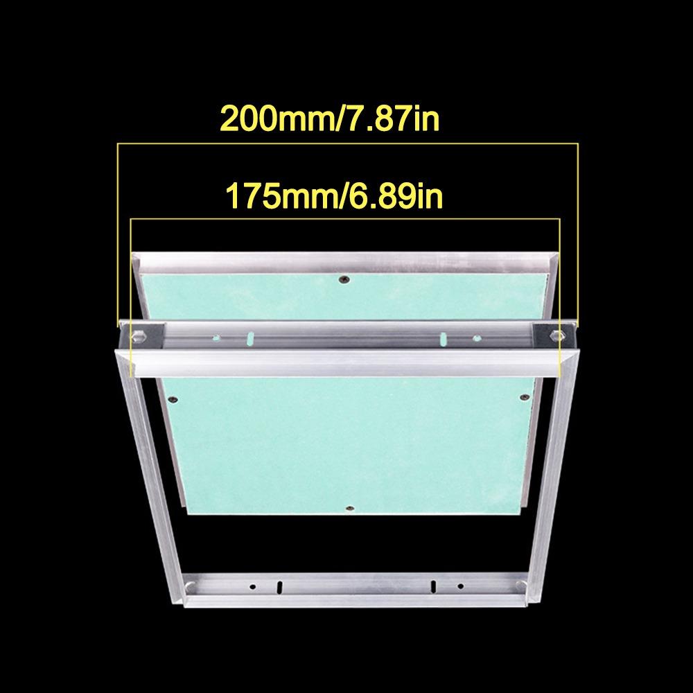 Aluminum alloy Cement Board Access Panel Anti-corrosion Moisture-proof Maintenance Access Port Invisible