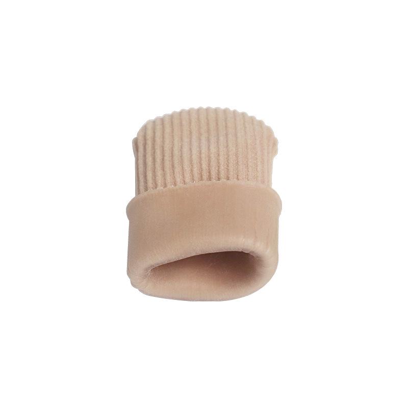 Closed Toe Fiber Moisturizing Sleeve with SEBS Cut Finger for Anti-Foot Rubbing Protection