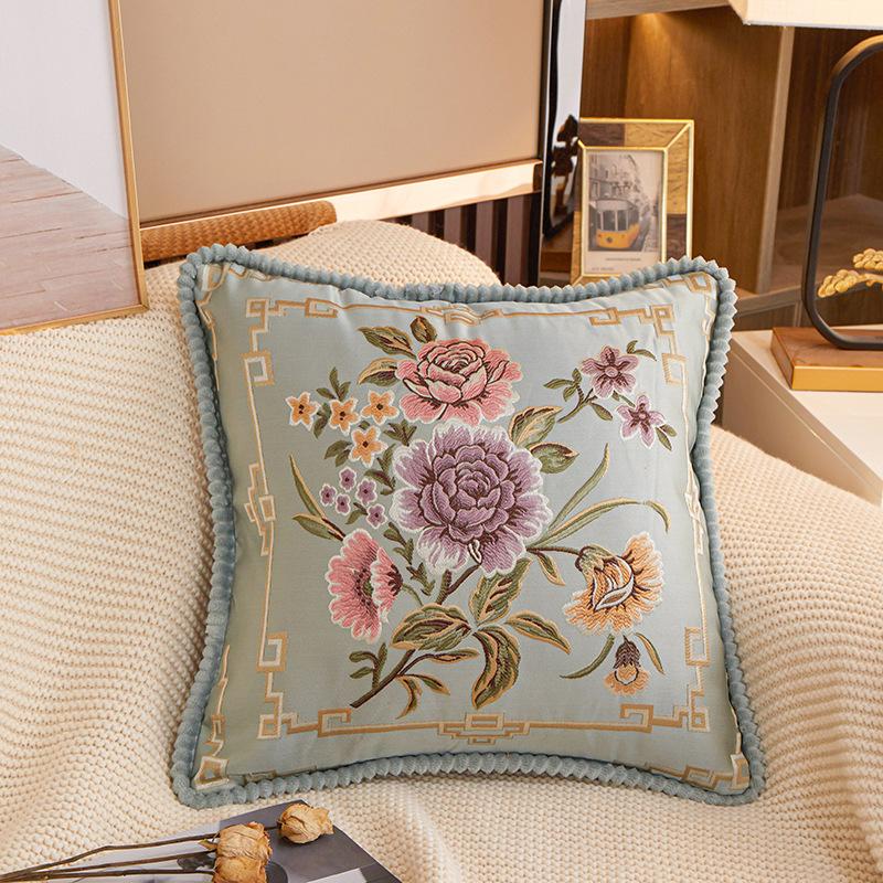 Jacquard High Precision Sofa Pillow Case Gift Pillow Bed Bedside Pillow
