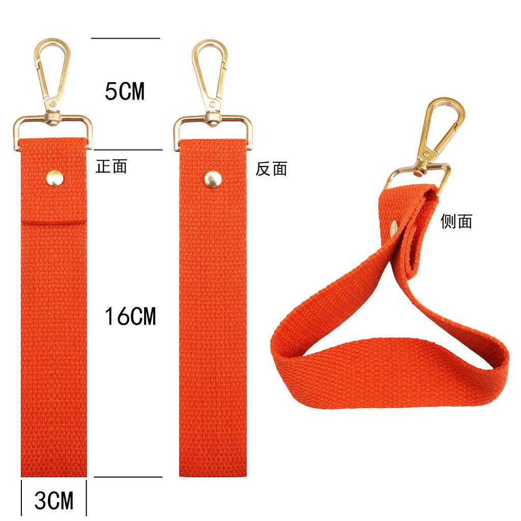 Diy Handmade Webbing Keychain Pendant, Japanese And Korean Fashion Cloth Sticker Decorative Ribbon Pendant, Handmade Ins Bag Pendant.