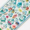 Cute Anime Hellokitty 3D Sanrio Stickers Kuromi Cinnamoroll Transparent Jelly Crystal Decorative Sticker Phone Case DIY Kids Toy