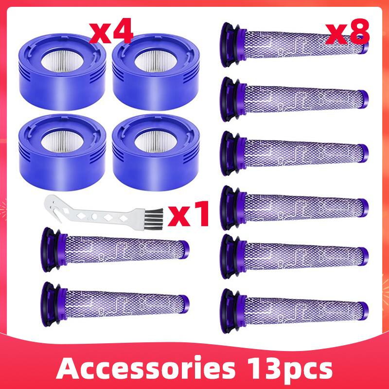 Pasuje do Dyson V7 V8 SV10 SV11 Motorhead Animal / Absolute Filtr wstępny Filtr końcowy Odkurzacz Części zamienne Akcesoria