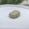 Wheat Straw 8-Compartment Portable Pill Organizer - Moisture-Proof Weekly Medicine Holder