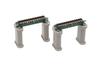 TOMYTEC TOMIX N Gauge Upper Deck Girder Bridge S70 Dark Set of 2 4 PC 3274 Model Train Supplies (F) Green, (Includes Piers)