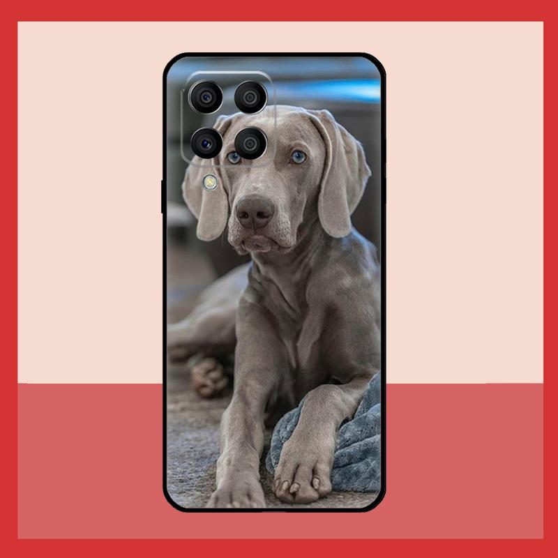 Weimaraner Dog Case For Samsung Galaxy M52 M32 M53 M16 M11 M21 M31 M35 M12 M13 M14 M15 M36 M56 M55 M34 M54