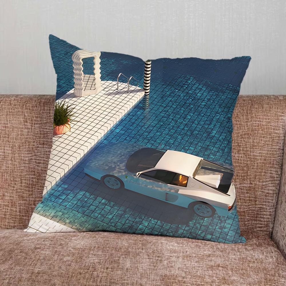 Singer Frank B-Blond Ocean Pillow Case For Home Bedroom Car Office Decoration Living Room Sofa Cushion Cover Suitable