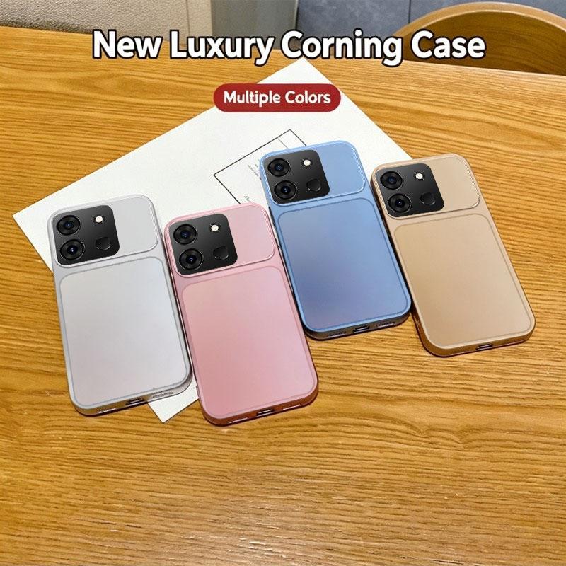 For Tecno Spark Go 2023 Case Tecno Pop 7 Cover Tecno Pop 7 Capa Phone Back Bumper Shockproof TPU Liquid Silicone Soft Fundas