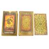 Gold Foil Tarot Tarot Table Game Pvc Waterproof Wear-Resistant New Card Game Party Multiplayer Game