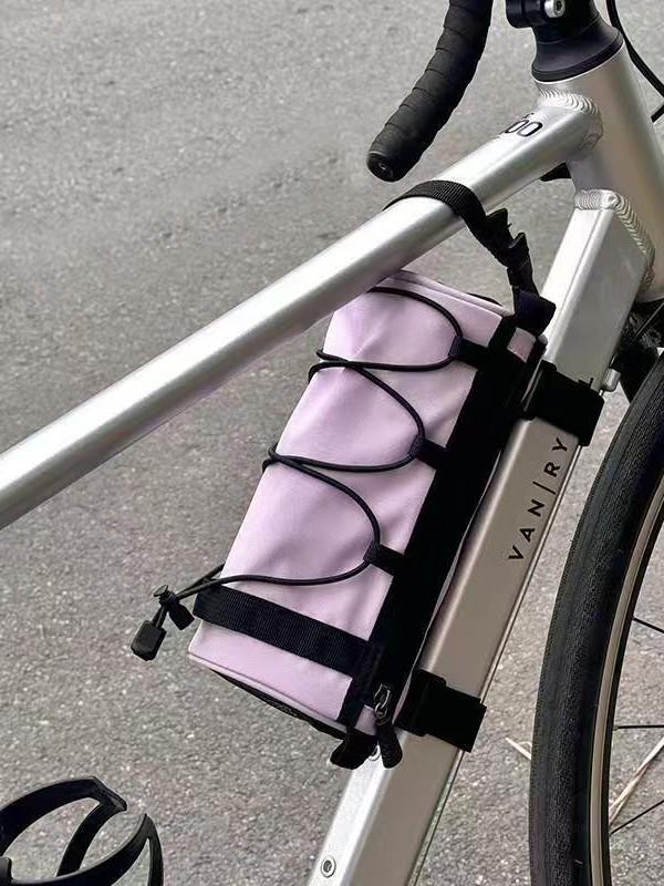 Waterproof Multi-Functional Cycling Bag: Front Beam, Portable Road & Mountain Bike Tube, Rear Storage. Mountain/Waterproof Thickened/Storage Bag/Black