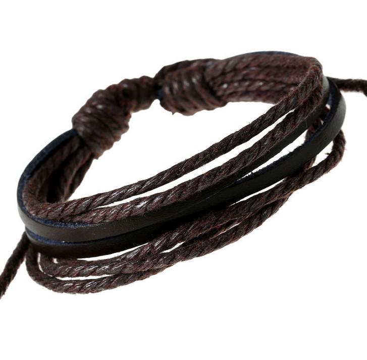 

Плетеный кожаный браслет в британском стиле: Модные украшения унисекс с красочным дизайном для Праздника драконьих лодок