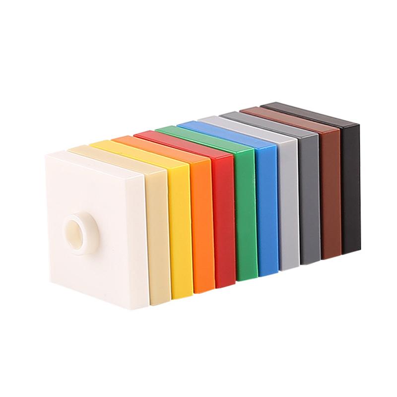 Plate 2x2 W 1 Knob Block Bricks MOC 87580 23893 Building Block Set Toys  Playsets Architecture DIY Assembly Parts Compatible With