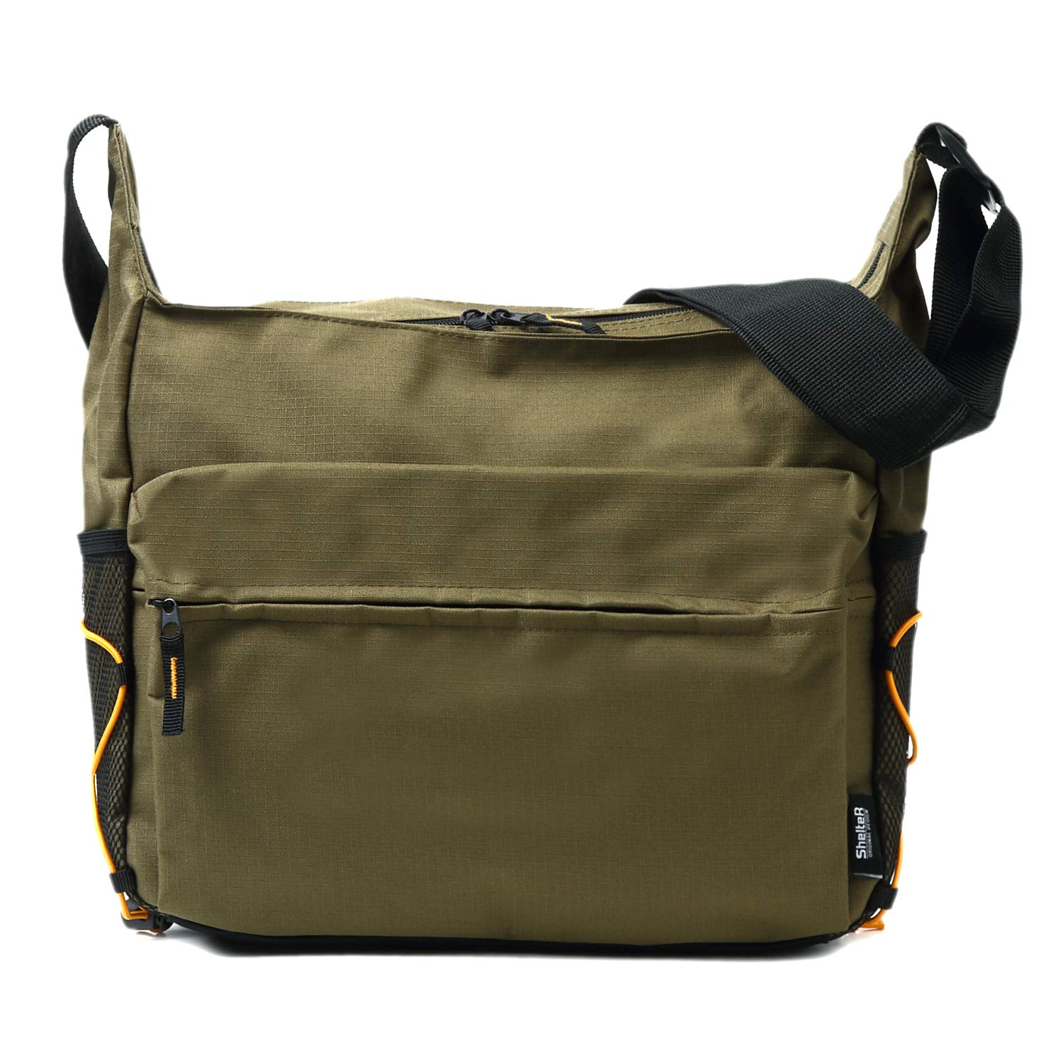 

Сумка через плечо Crossbody легкая водонепроницаемая A4 SM2122 [Bebe Field] мужская (хаки)