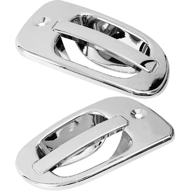 Set Chrome Door Handle Cover Fit For 2008-2017 Freightliner Cascadia Left & Right
