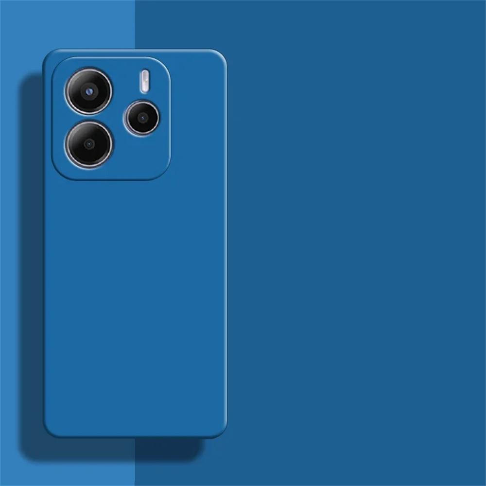 Redmi Note 14 5G Cover Funda Coque Soft Original Liquid Silicone Simple Caover for Redmi Note 14 For Redmi Note 14 5G Case