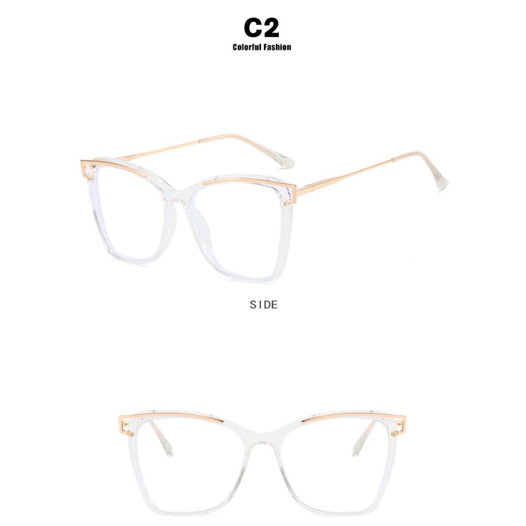Women's glasses, large frame hollow TR90 glasses frame