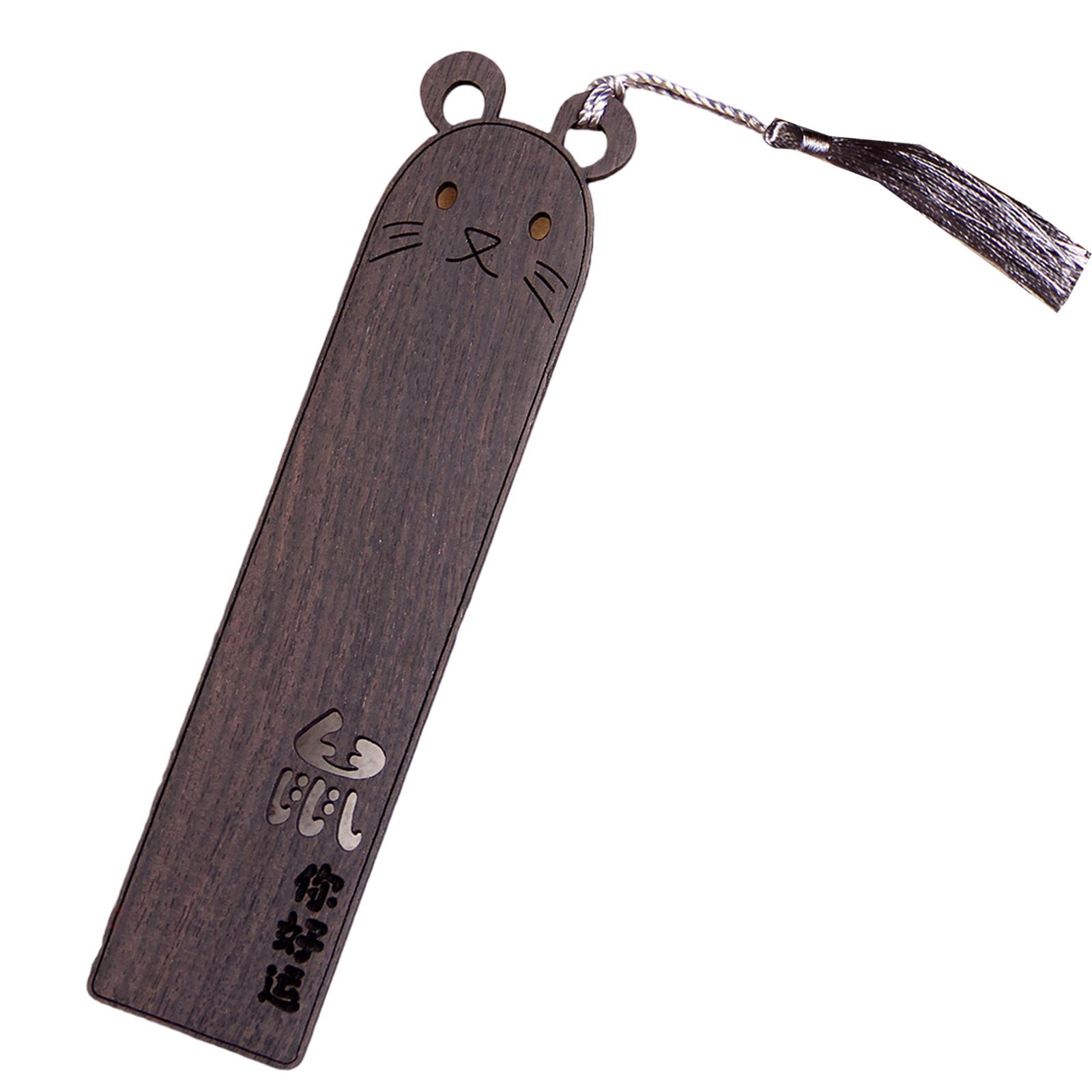 

Закладки с кисточками по китайскому зодиаку, деревянные закладки с животными, маркер для страниц книги, разделитель страниц для любителя книг, учителя, студента 1