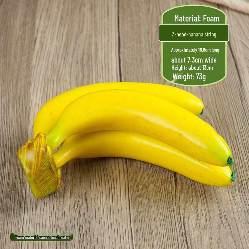 Foam Fruit Model Set: Educational Toy & Display with Plastic Apples, Bananas, Grapes for Kids