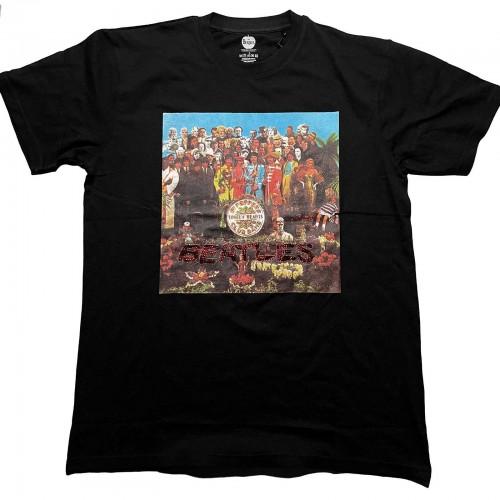 The Beatles Unisex Adult Sgt Pepper Embellished T-Shirt