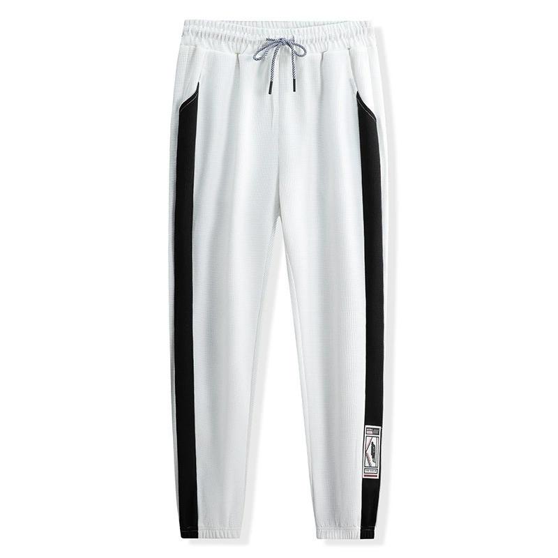 Men's Spring and Autumn Sweatpants, Loose Straight Leg Wide Leg Casual Pants