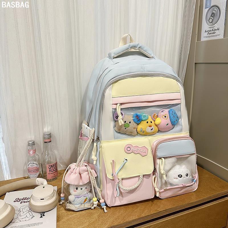 Junior High School Student Good-looking Primary School Student Cute Backpack Cartoon Backpack High School Student Large Capacity Lightweight Backpack