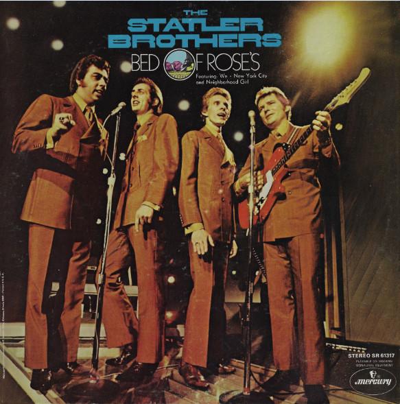 

LP Record STATLER BROTHERS - Bed Of Rose s SR61317 Mercury 1970 US Folk Used