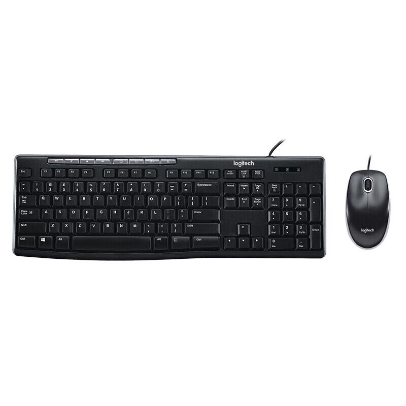 Logitech MK200 Wired Keyboard and Mouse Combo