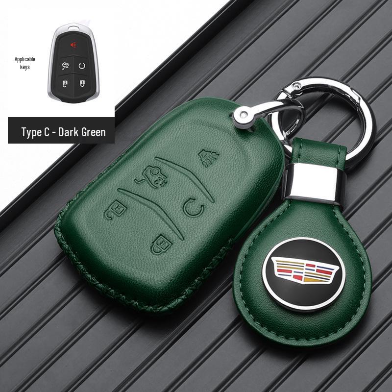 Premium Key Case for Cadillac: XT4, CT5, XT5, CT6, CT4, XT6, GT4 Models - Full Wrap Protective Shell
