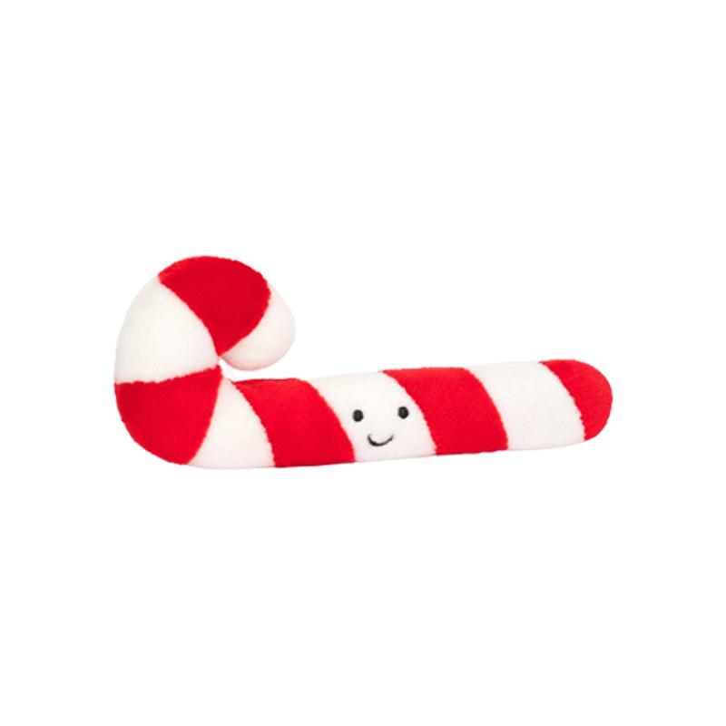 

JELLYCAT Fun Food Series Stupid Candy Cane Companion Healing Doll Plush Doll 6cm Height