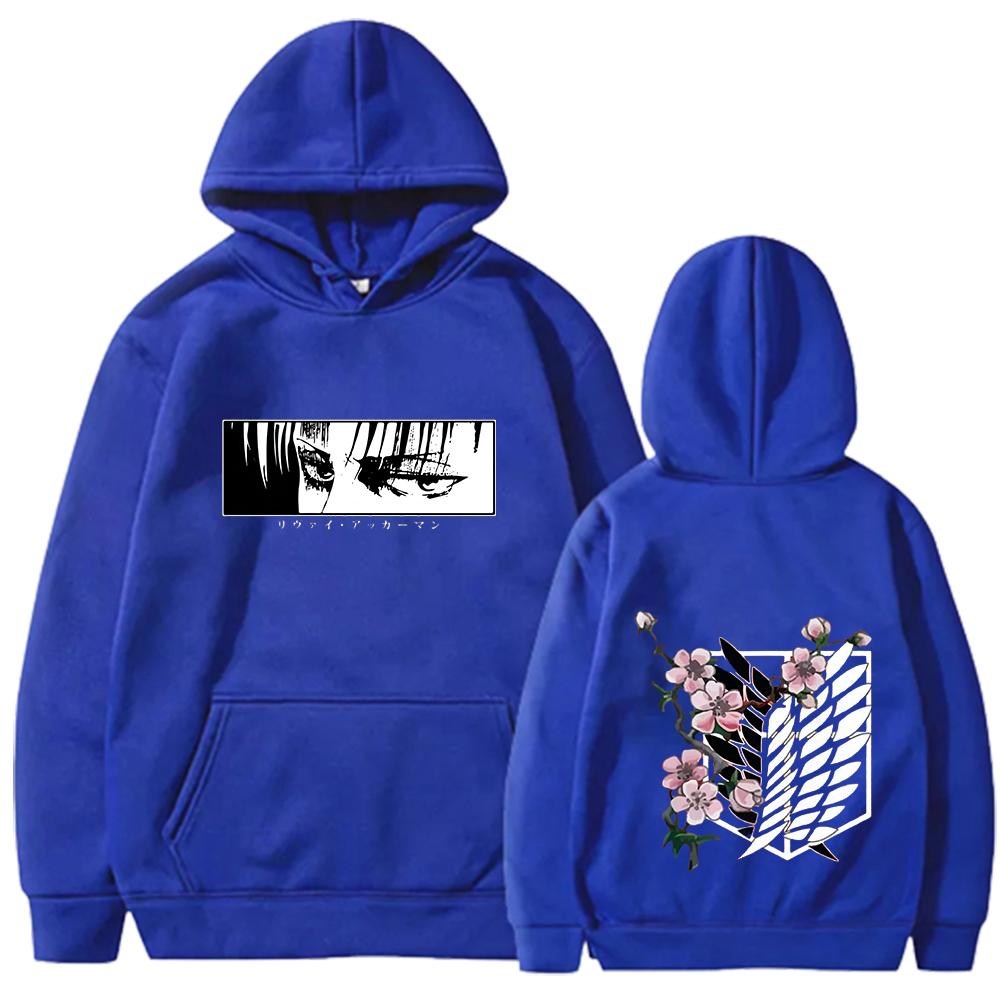 2d Japan Anime Print Hoodies Regular Outdoor Pullover Fashion Adult Men Hoodie Long Sleeve Top Four Season Sweatshirt