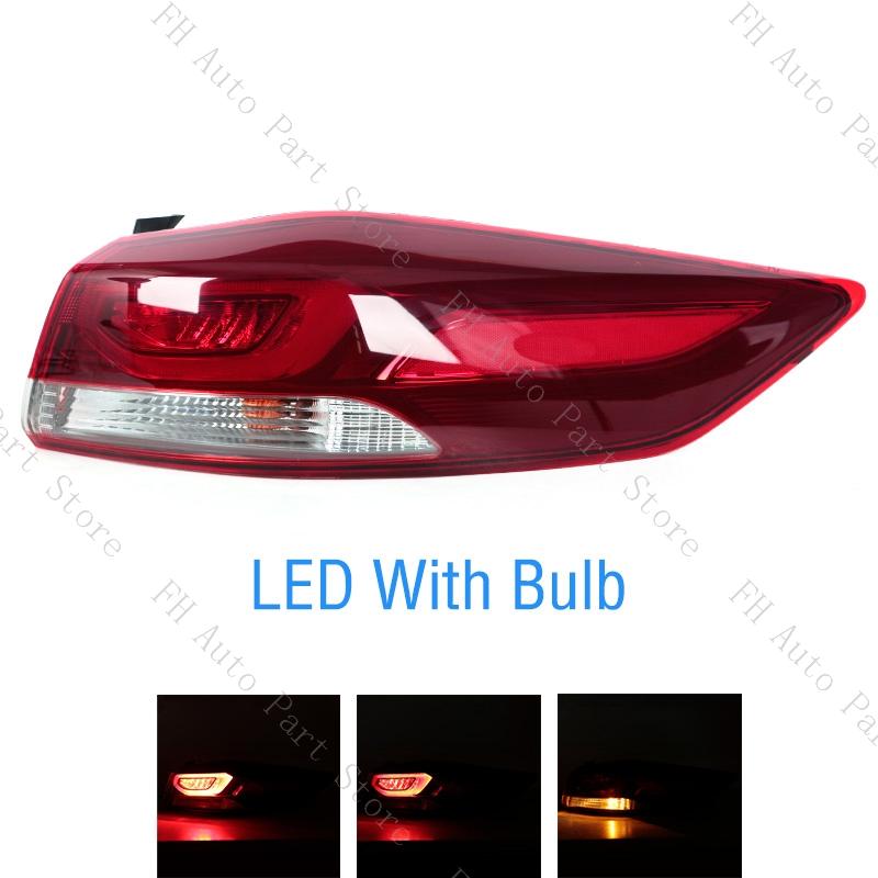 Taillight Taillamp For Hyundai Elantra 2017 2018 Rear Bumper Tail Light Brake Stop Reverse Lamp