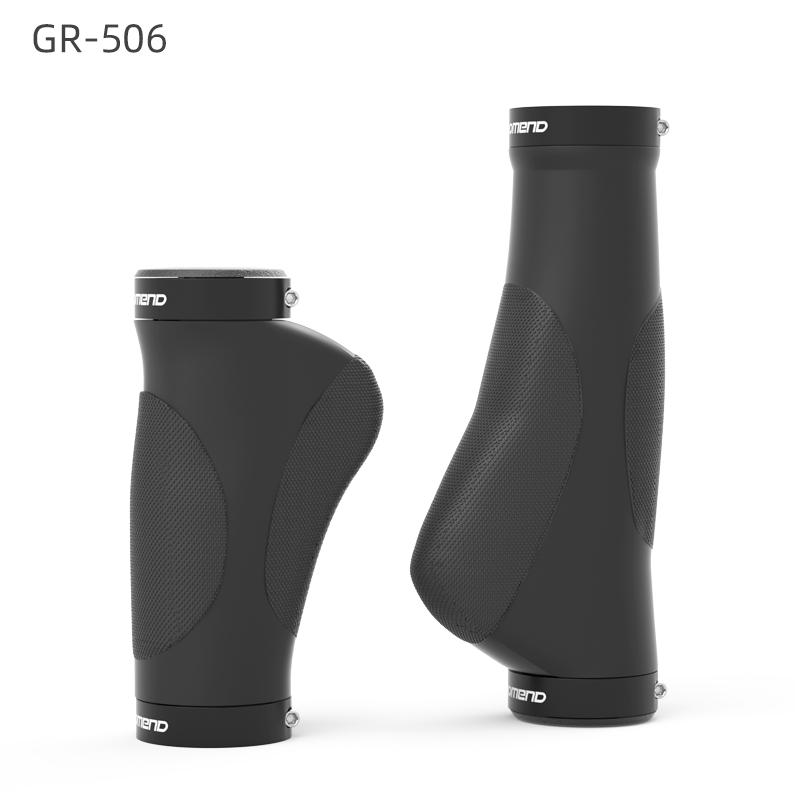 PROMEND Rear Adjustable Rubber Lock-On Bike Grips Universal for Folding Mountain Bike BMX 130/130 90/90 130/90