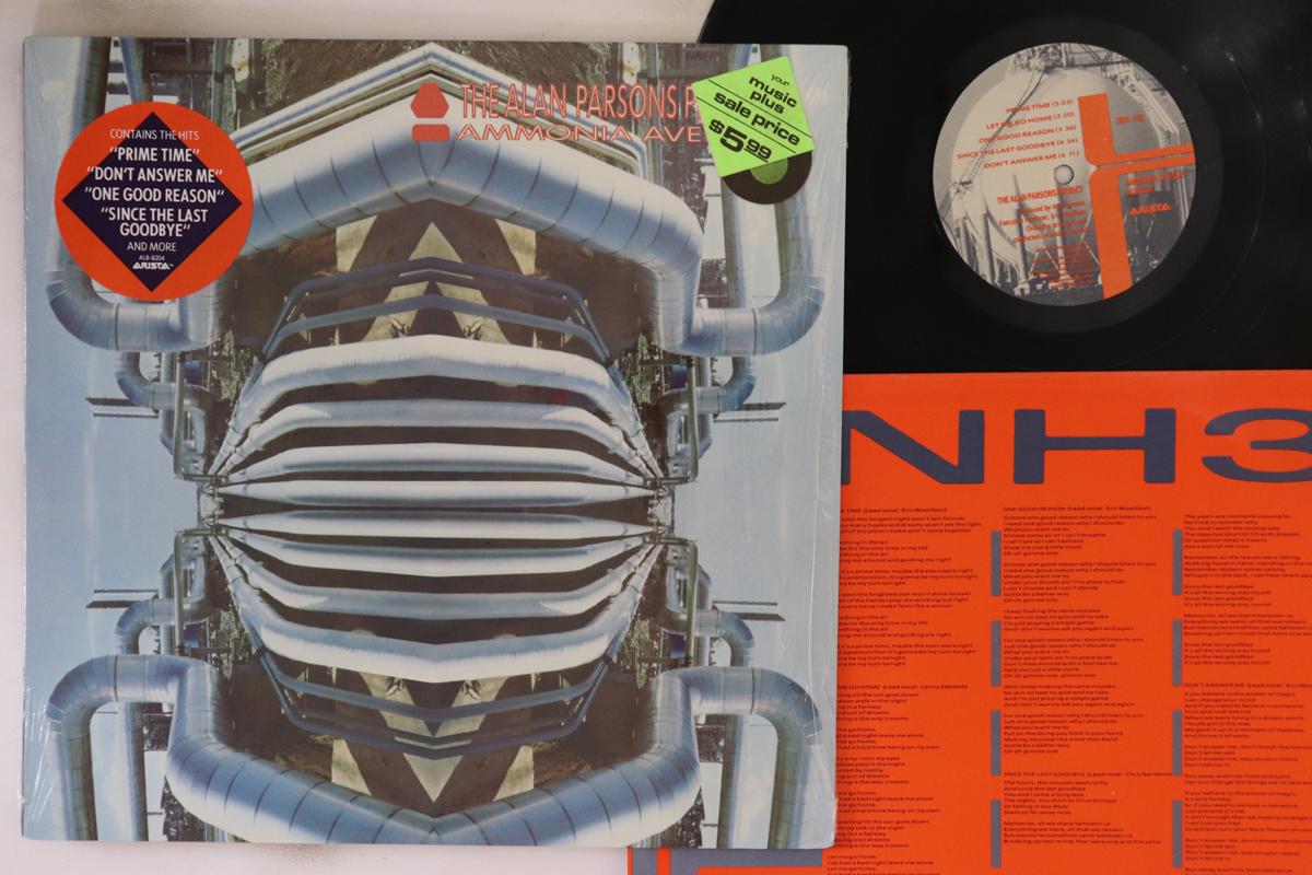 

LP Record ALAN PARSONS PROJECT - Ammonia Avenue AL88204 ARISTA 1984 US Rock Used
