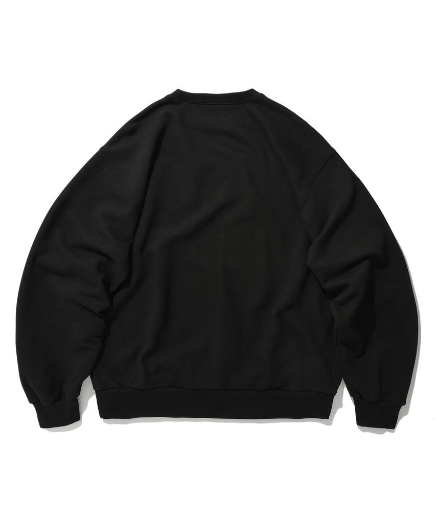 Seuweideu Balloon Cat Crewneck [Black]