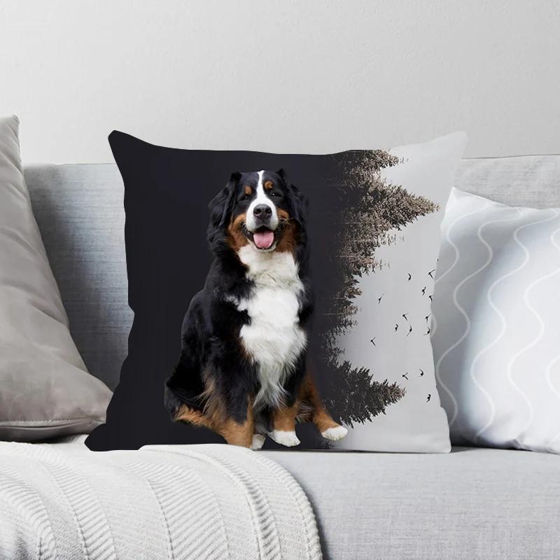 Moda Pet Dog Shih Tzu Pillowcase Cute Animals Cushion Cover Bed Pillowcase for Car Sofa Home Decor Pillow Case Drop Shipping