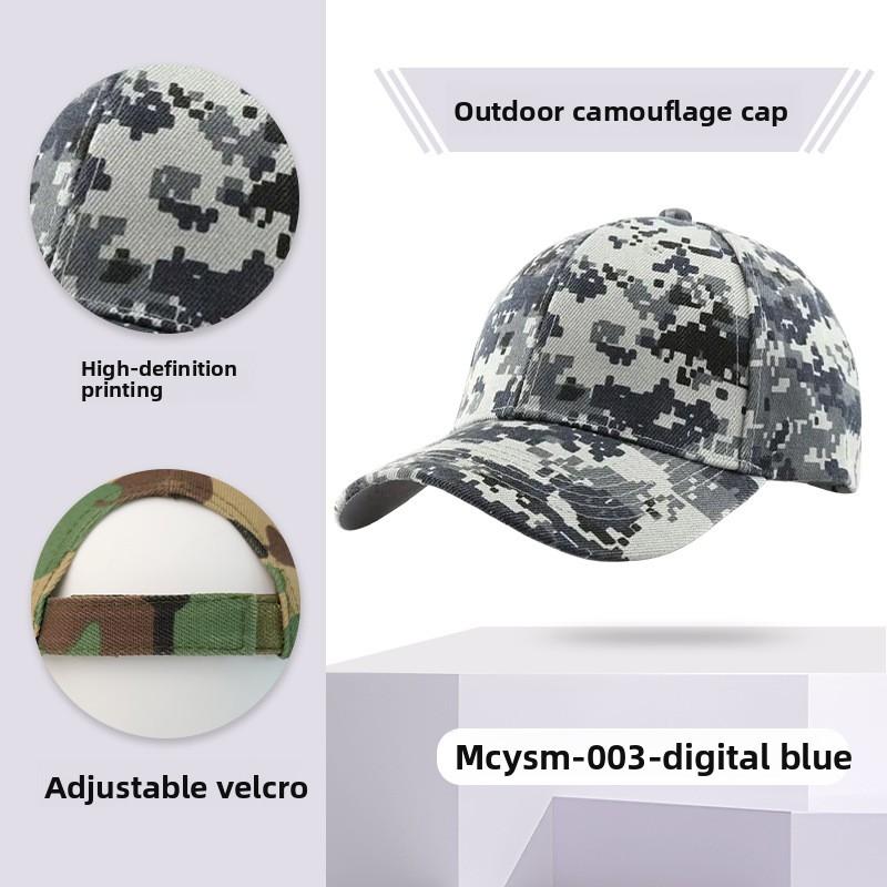 Luya Fishing Baseball Cap Breathable Quick Drying Cap Camouflage Digital Printing Outdoor Shade Mountaineering Sun Protection Cap
