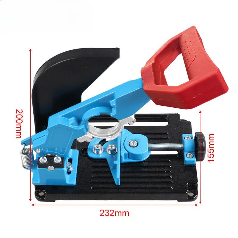 Angle Grinder Bracket Electric Drill Angle Grinder Variable Cutting Machine Fixed with Shroud Base Auxiliary Cutting
