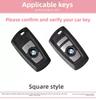 Fashion Silicone Car Remote Key Case Cover For BMW 1 3 5 7 Series X1 X3 X4 X5 F10 F15 F16 F20 F30 F18 F25 M3 M4 E34 Keychain IH2