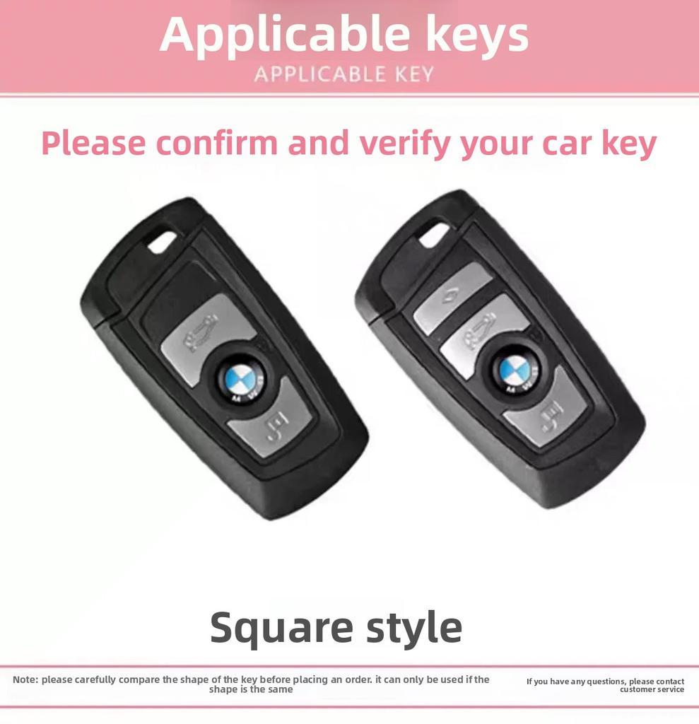 Fashion Silicone Car Remote Key Case Cover For BMW 1 3 5 7 Series X1 X3 X4 X5 F10 F15 F16 F20 F30 F18 F25 M3 M4 E34 Keychain IH2