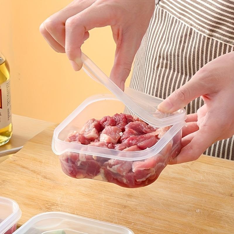 10 Pcs Quick Freezing Meat and Vegetable Storage Container - Food Safety Kitchen Storage Box, Used To Maintain Freshness