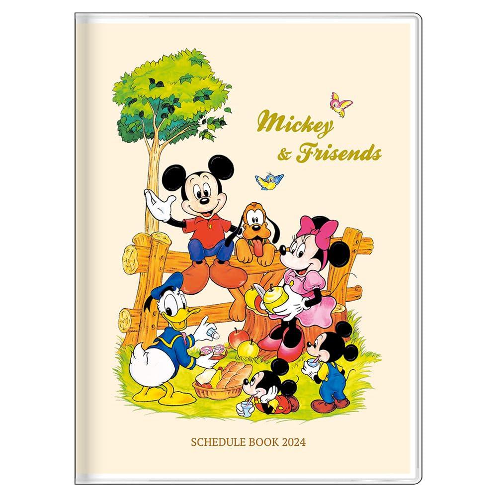 

Sunstar Stationery Disney Standard 2024 Недельный планер Микки S2957256, B6, и друзья,