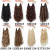 European & American Long Curly Water Wave Wigs for Women - Seamless Hair Extensions