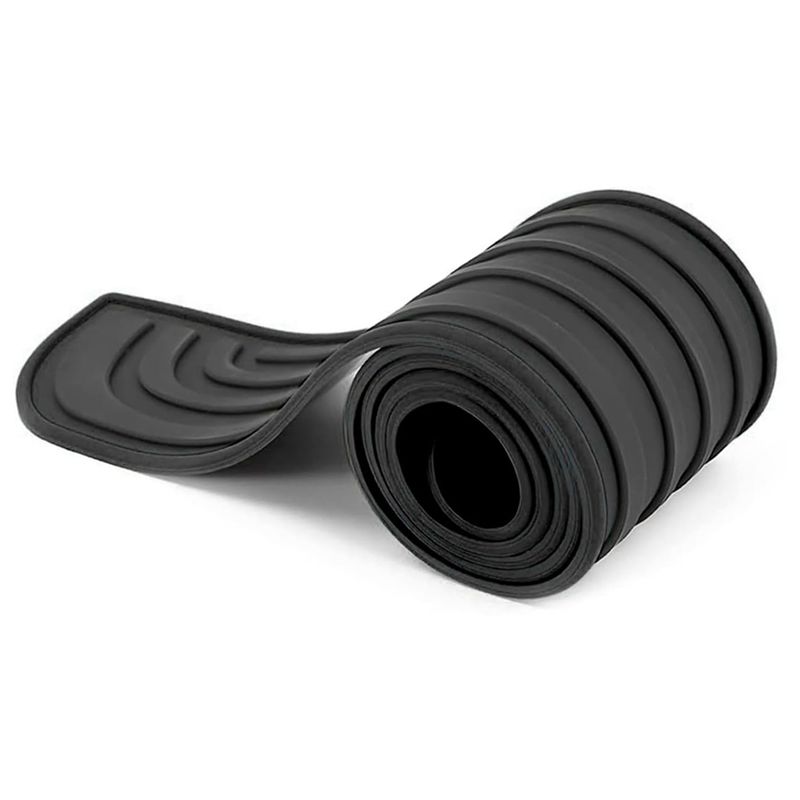 Car Rear Bumper Protector, Universal Flexible Bumper Guard Protector, Anti-Scratch Rear Bumper Protector Strip Parts чёрный