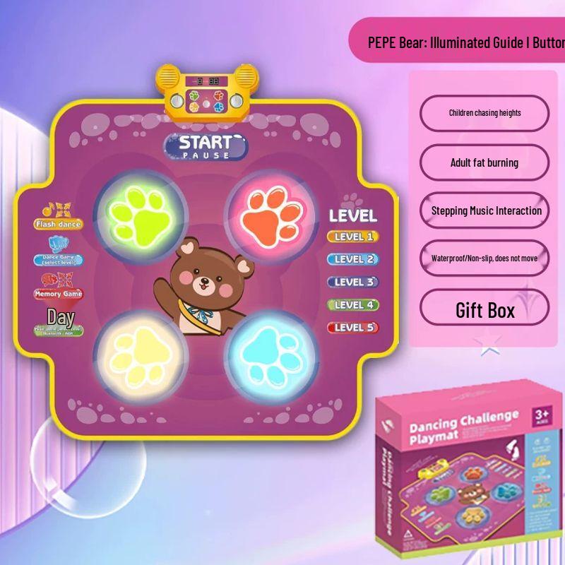 Wireless Interactive Dance Mat for Kids