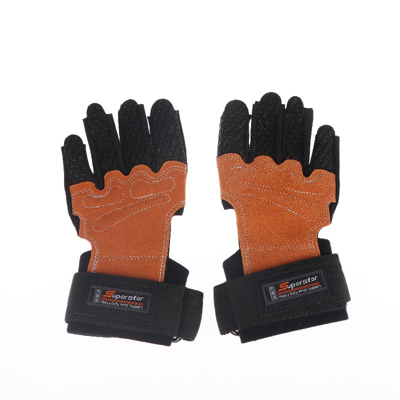 Unisex Weightlifting Training Gloves Half-Finger Wrist Sports Support Gloves
