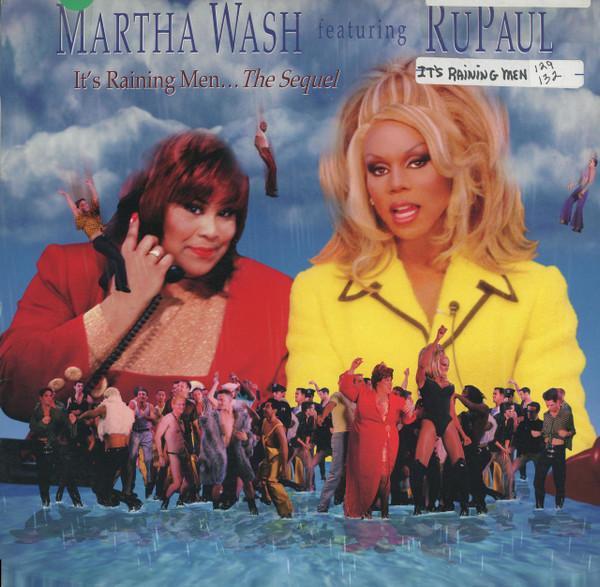 

12inch Record MARTHA WASH RUPAUL Ts Raining Men... The Sequel 74321528641 LOGIC 1997 US Dance Electronica Used