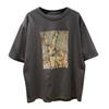 Summer Basic O-neck Spell Color Casual Women T-shirts Office Lady Simple Loose Female T-shirts