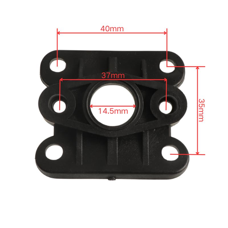 Carburetor Reed Valve Inlet Intake Manifold Gaskets for 2 Stroke 47cc 49cc Engine Pocket Bike ATV Quad Minimoto Go Kart Scooter